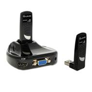 Q-Waves WUSB AV kit with HDMI and VGA